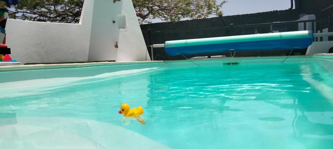 Aptos Con Piscina El Flamboyan 1 Teseguite 외부 사진