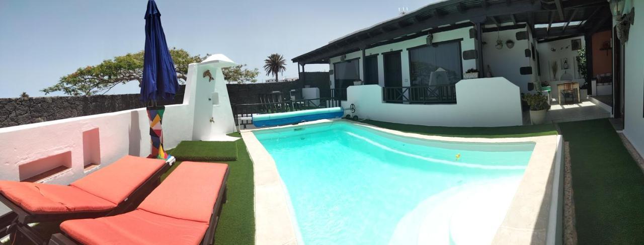 Aptos Con Piscina El Flamboyan 1 Teseguite 외부 사진