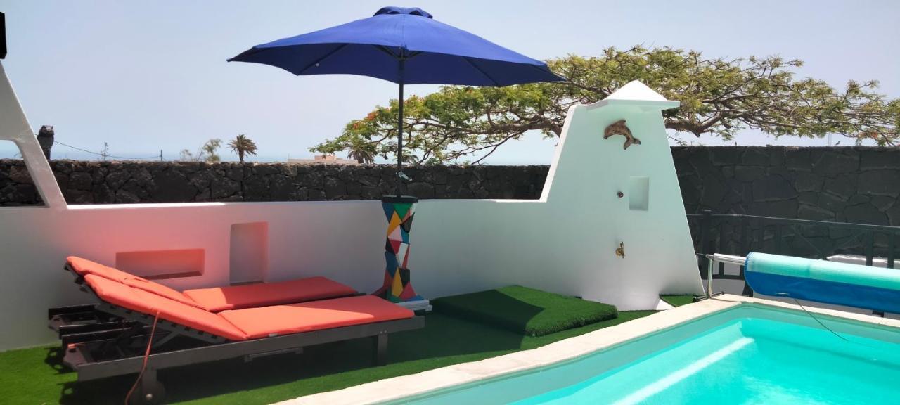 Aptos Con Piscina El Flamboyan 1 Teseguite 외부 사진