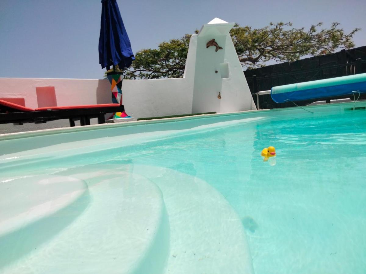 Aptos Con Piscina El Flamboyan 1 Teseguite 외부 사진